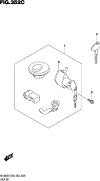 Lock Set (Vl1500tl9 E03)