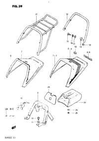 Seat Tail Cover (Model T)