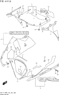 Under Cowling (Gsx-R1000a)