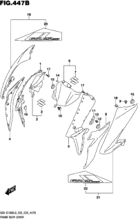 Frame Body Cover (Gsx-S1000azl8 E03)