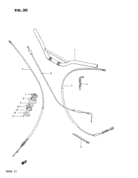 Handlebar - Control Cable
