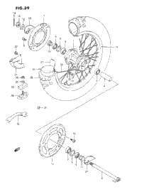 Rear Wheel (K/L/M)