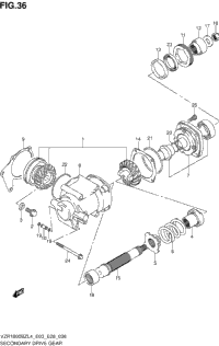 Secondary Drive Gear