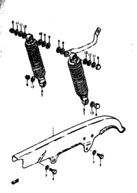 Chain Case - Shock Absorber