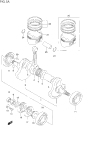 Crankshaft (Model P/R/S)