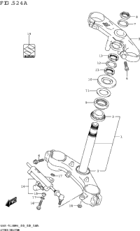 Steering Stem (Gsx-R1000a)