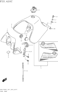 Fuel Tank (Dr650sel5 E33)