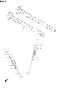 Cam Shaft - Valve