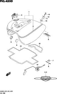 Fuel Tank (Vl800tl9 E03)