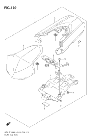 Seat Tail Box (Gsx-R1000zl3 E33)