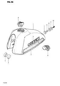 Fuel Tank (Ts250x)