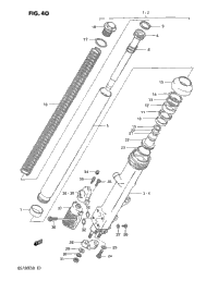 Front Damper (Gs750esd)