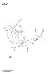 Under Cowling (Model K4/K5)