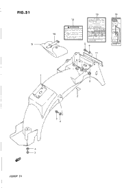 Rear Fender - Label