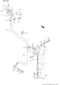 Rear Master Cylinder (Model P/R)