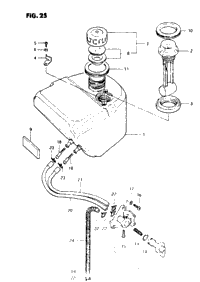 Fuel Tank (Model X : F.No.3102978-)