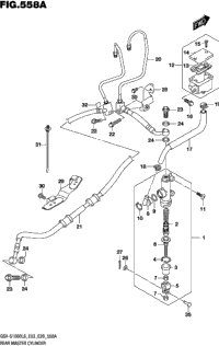 Rear Master Cylinder (Gsx-S1000al8 E03)
