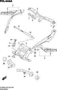 Front Bracket (Dl1000xal9 E03)