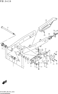 Rear Swingingarm (Dr-Z125)