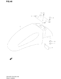 Front Fender (Model W/X/Y/K1/K2)