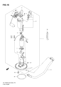 Fuel Pump (Model K2/K3)