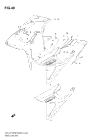 Side Cowling (Model K6)