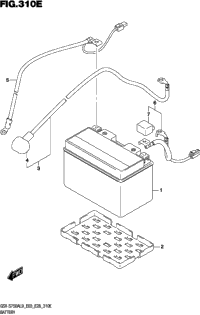 Battery (Gsx-S750yal9 E33)