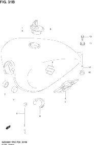 Fuel Tank (Model K5/K6)