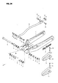 Rear Swinging Arm