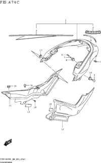 Rear Fender (Vzr1800bz)(Kel)
