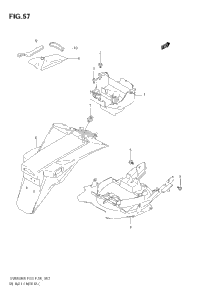 Rear Fender (Sv650a/Sa)