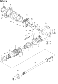 Propeller Shaft - Final Drive Gear
