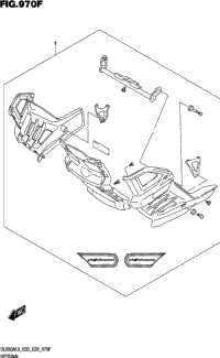 Optional (Under Cowling Set) (Dl650a)