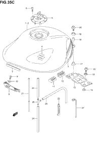 Fuel Tank (Model K5)