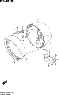 Headlamp Housing (Vl1500bl9 E33)