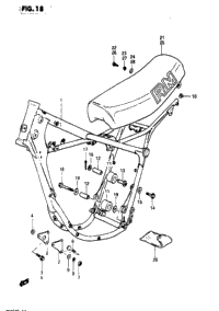 Frame - Seat