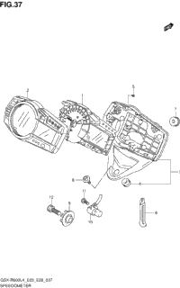 Speedometer (Gsx-R600l4 E33)