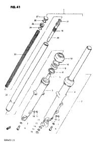Front Fork (Gs450txz)