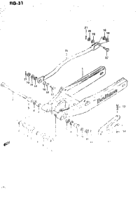 Rear Swinging Arm (Model D)