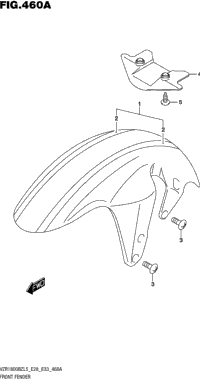 Front Fender (Vzr1800bzl5 E28)
