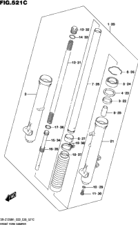 Front Fork Damper (Dr-Z125l:E28)