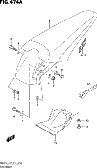 Rear Fender (Rm85l6 P03)
