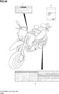 Label (Dr-Z400sml4 E28)