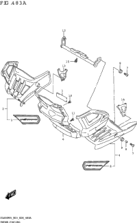 Under Cowling ((Dl650xa))