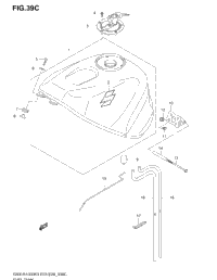 Fuel Tank (Gsx-R1000zk4 E28)