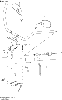 Handlebar (Vl800bl4 E33)
