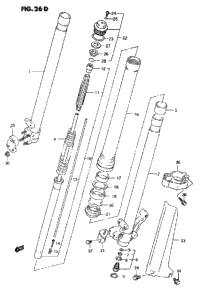 Front Damper (Model P/R/S)