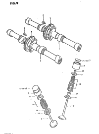 Cam Shaft - Valve