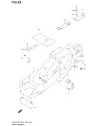 Rear Fender (Model W/X/Y/K1/K2)