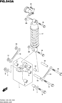 Rear Cushion Lever